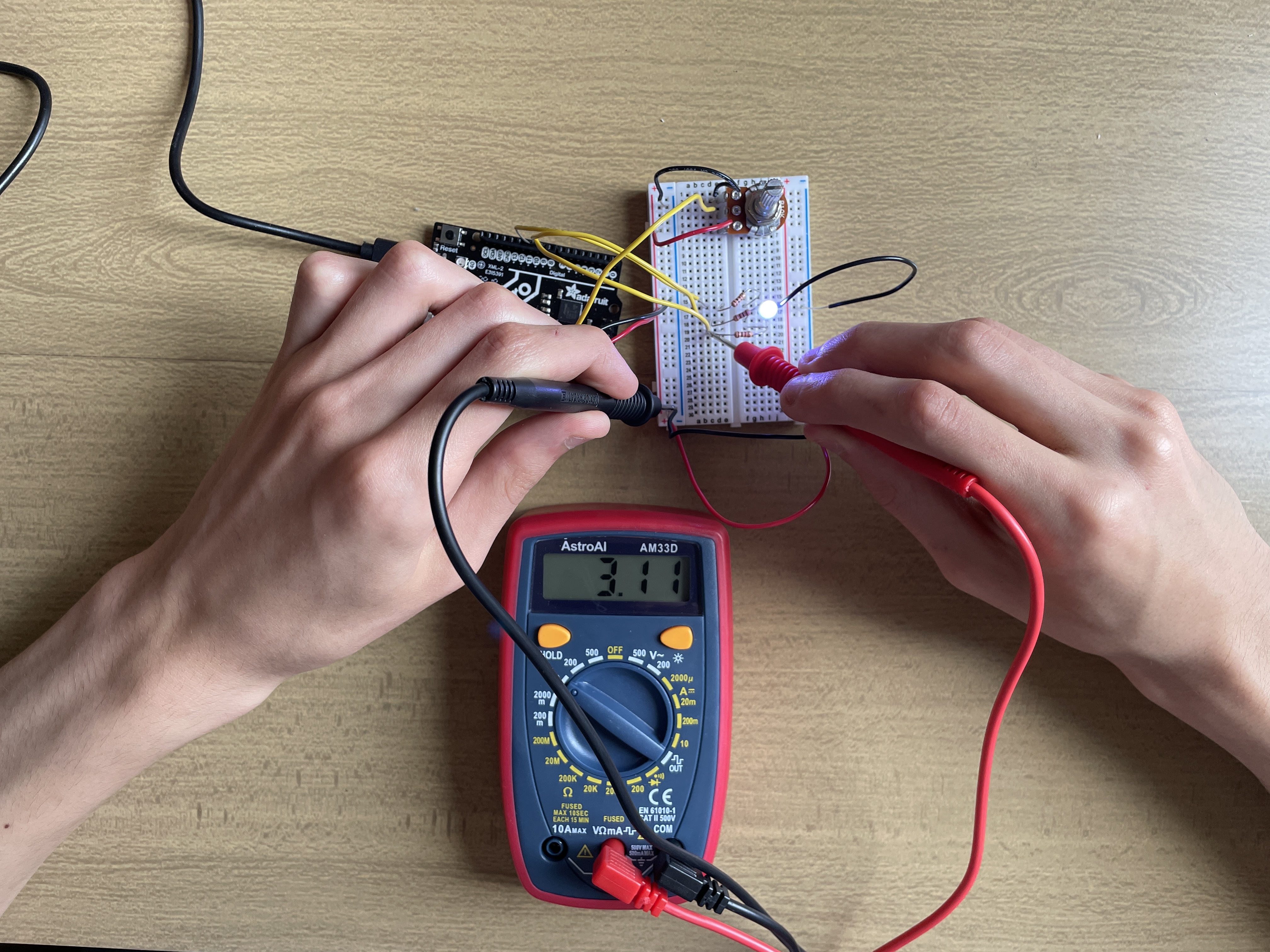 Potentiometer Multimeter PHYS_S-12: Introduction to Digital Fabrication